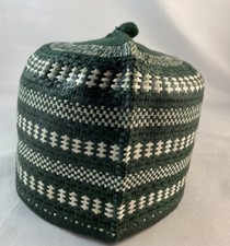 Authentic African Native Made Hausa/Fulani Fila/ Kufi Hat  22-1/4  