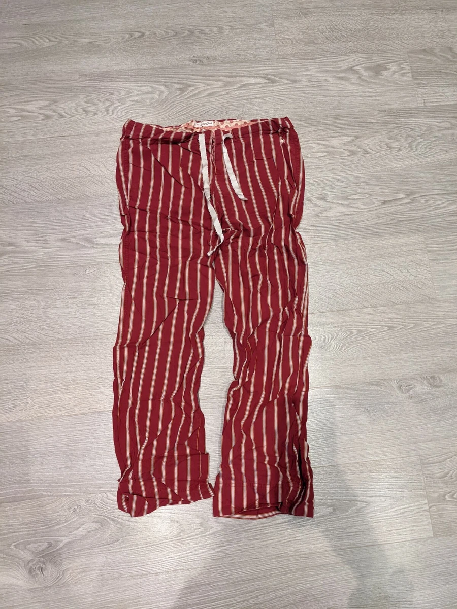Abercrombie striped pants sale