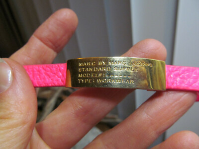 MARC BY　MARC JACOBS　ブレスレット　ピンクゴールド MARCJACOBS マークジェイコブス ブレスレット バングル ピンク