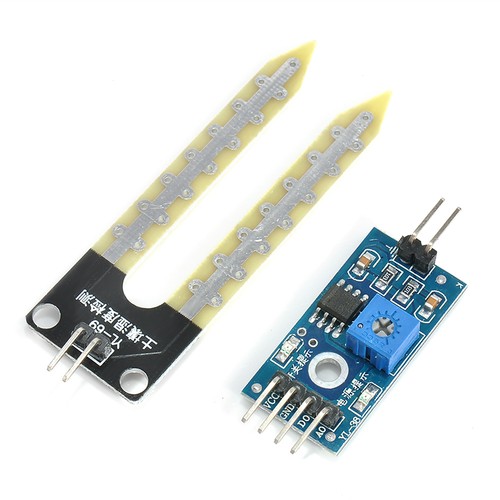 Soil Humidity Hygrometer Moisture Detection Sensor Module Arduino With Wires Hot - Picture 3 of 7