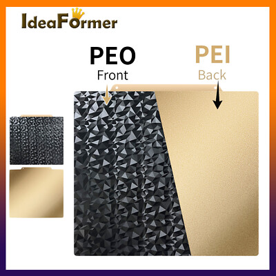 Double Side Spring Steel Sheet PEI PEO  Build Plate Heated Bed For Ghost 6
