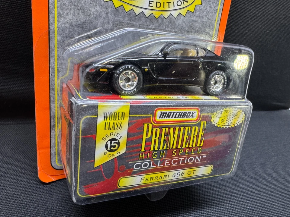 Matchbox Premiere Ferrari 456 GT Diecast Edición Limitada Coleccionable Foto 3 de 4