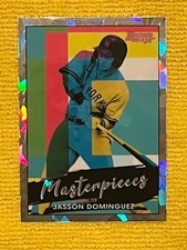2021 Bowmans Best Jasson Dominguez Masterpieces Atomic Refractor