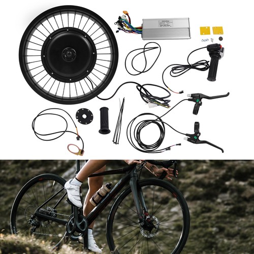 20" 48V Electric Bike Front Wheel Hub Motor Kit E-Bike LED Conversion Kit 1500W - Picture 16 of 16