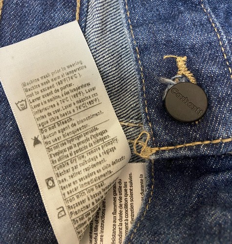 Carhartt Jeans Mens 36 FR Flame Resistant Workwear 5-Pocket Chore Work Pants - Picture 10 of 15