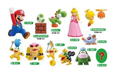 CHOCO EGG SUPER MARIO Bros Wii Mini Figure Nintendo