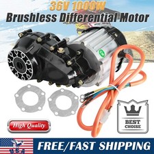 36V 1000W Brushless Differential Motor With Gear Box For ATV Quad Buggy Go Kart