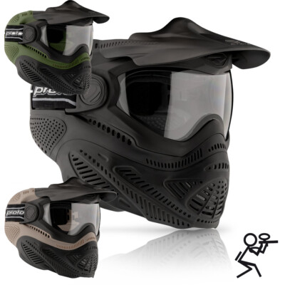 Dye Proto Switch FS Thermalmaske Paintball Airsoft Magfed Woodland Scenario
