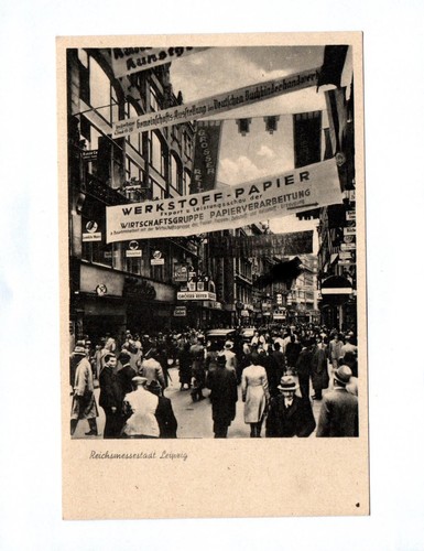 6 Programmes Théâtre Leipzig – Reichsmessestadt, Scènes De La Ville 1939-1940 (occasion)
