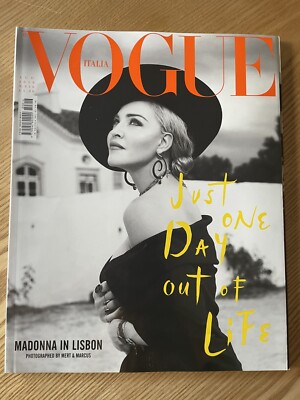 Vogue Italia August 2018: Madonna by Mert Alas & Marcus Piggott