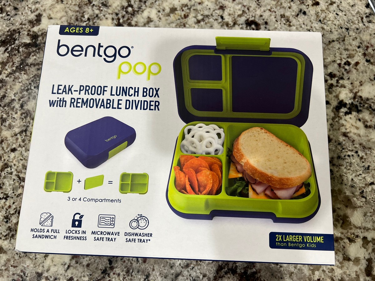 Bentgo Pop Leak-Proof Bento-Style Lunch Box with Removable Divider