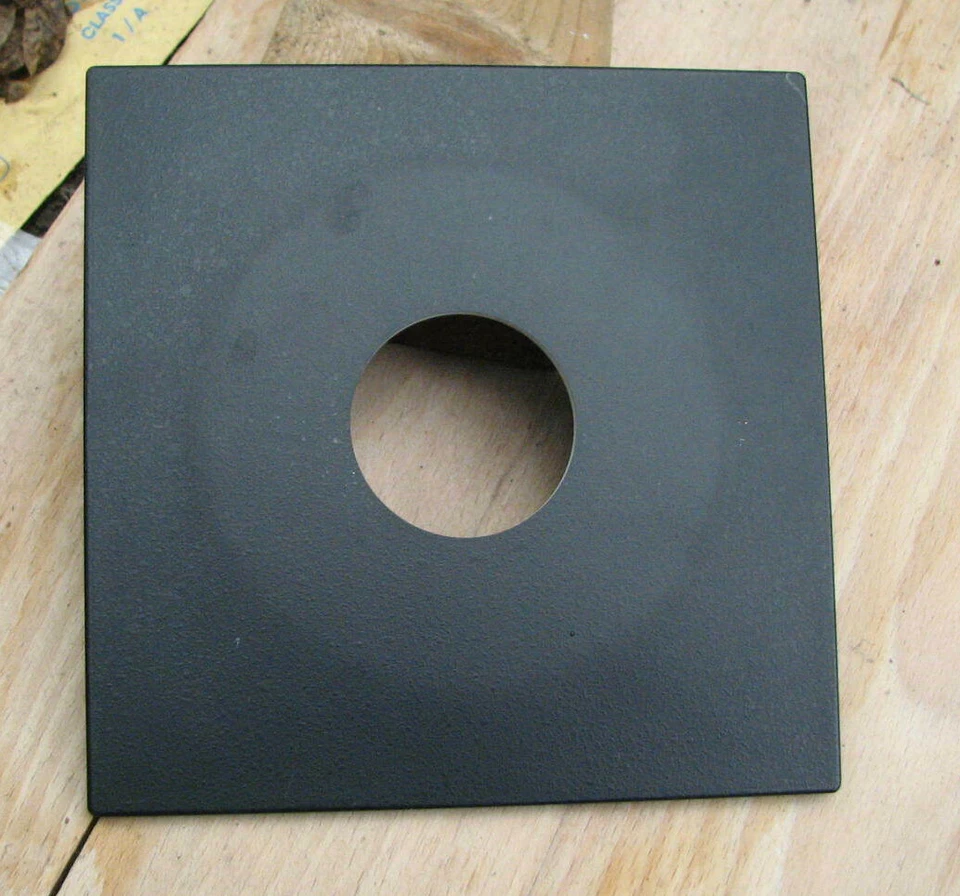 Horseman Japón Sinar F & P ajuste lente tablero panel copal 1 41,9 mm agujero Foto 2 de 2