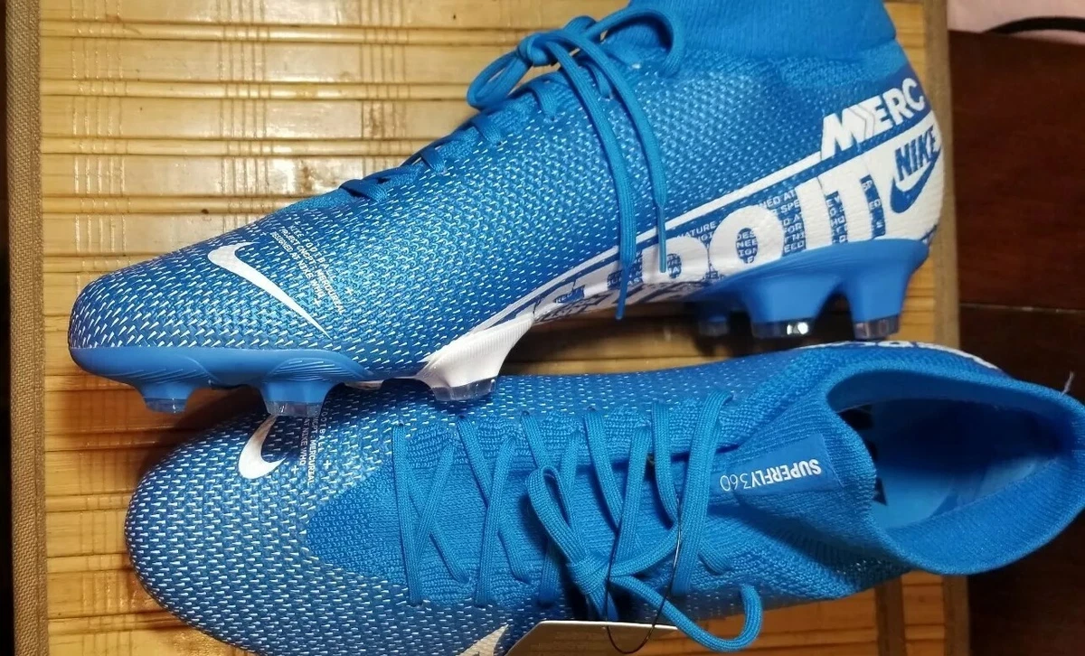 Altijd volgorde Verwachting 🔥🔥Nike Mercurial Superfly 360 VII 7 Pro FG Cleats Blue Sz 12 🔥🔥 | eBay