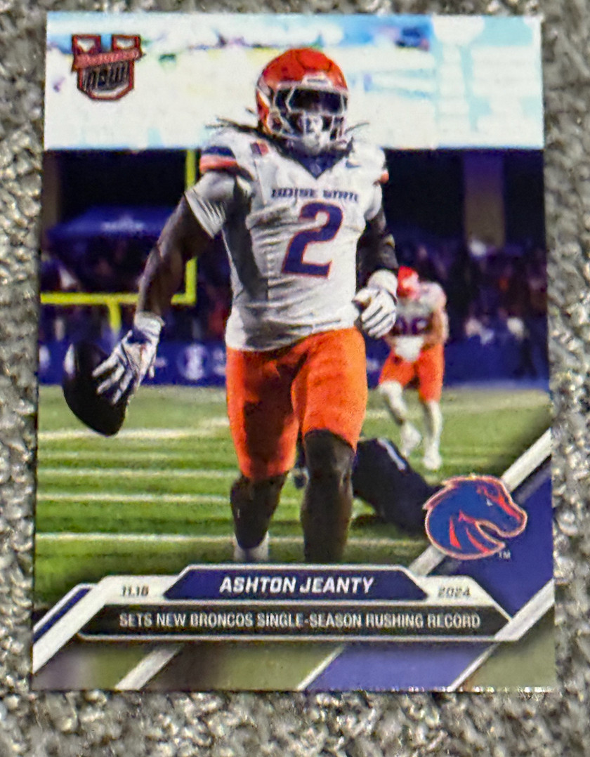Ashton Jeanty 2024 Bowman U Now #43 Boise State