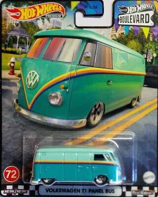 Hot Wheels PREMIUM VOLKSWAGEN VW T1 PANEL Bus BOULEVARD | eBay.de