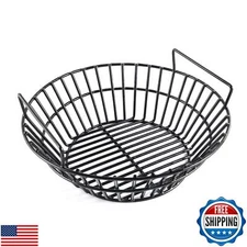 Charcoal Ash Basket for Large Big Green Egg Grill, Kamado Classic, Pit Boss, 