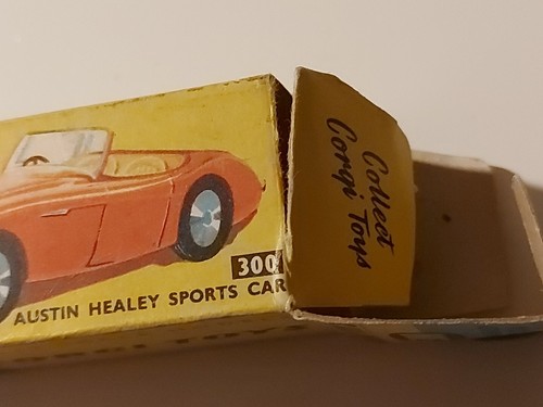 Corgi Toys n. 300 Austin Healey auto sportiva confezione originale - Foto 5 di 15