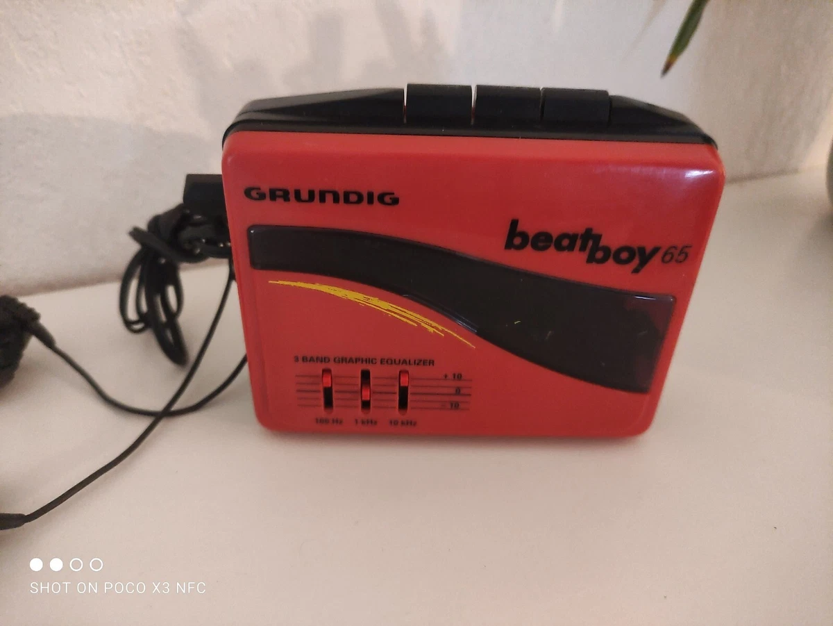 Baladeur Cassette Grundig Beat Boy 175 Auto-Reverse – Vintage Années 90