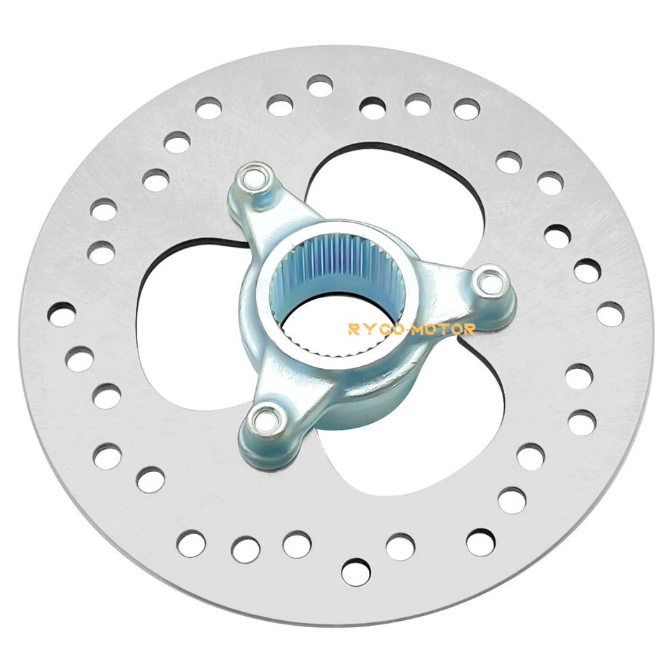 Disco y buje de rotor de freno trasero para Honda TRX450ER 2006-2014 TRX450R 2004-2009 Foto 3 de 4