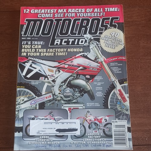 MOTOCROSS ACTION 1998 LOT OF 11 ISSUES VINTAGE MX SUPERCROSS MCGRATH EMIG YZ KX - Picture 10 of 24