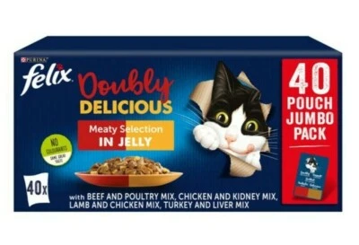 Felix As Good As It Looks doppelt leckere Fleischauswahl in Gelee 48 x 100g PMP