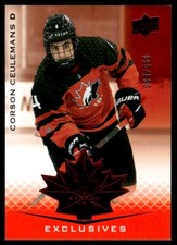 2021-22 UPPER DECK TEAM CANADA Corson Ceulemans /250 #20