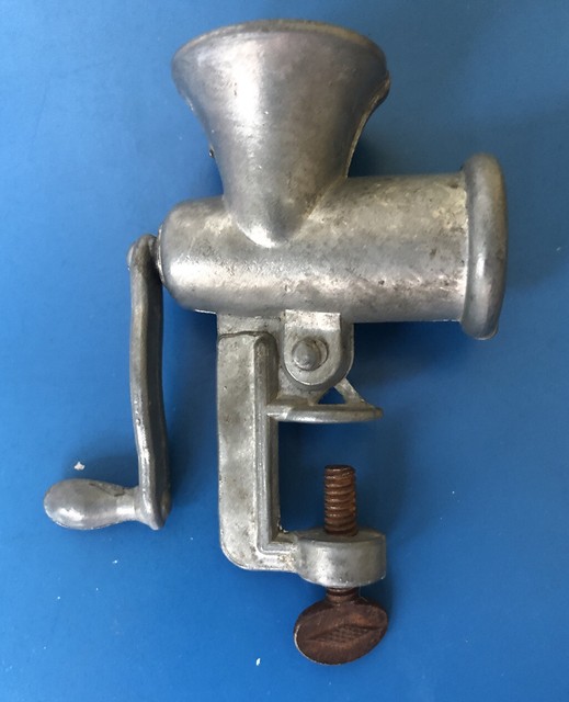 Vintage Child’s Miniature Metal Meat Grinder/ Salesman Sample? eBay