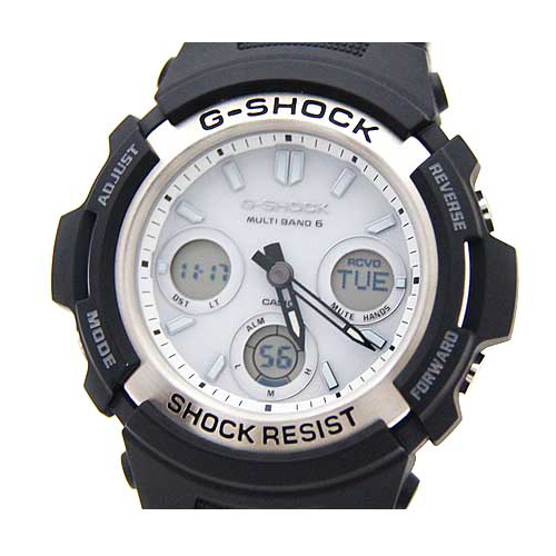 G-SHOCK AWG-M100S-7AJF ホワイト CASIO G-SHOCK AWG-M100S-7AJF White Dial Tough Solar Atomic