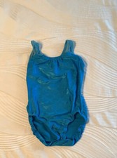 Garland Blue Mermaid Leotard Size AXS