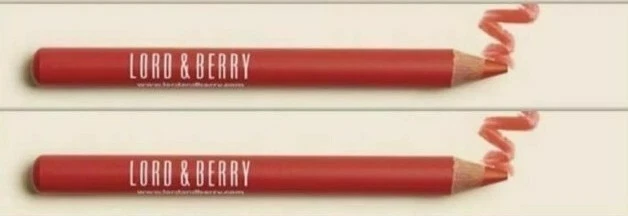 Lord & Berry P3038 Mandarin Lip Liner Lot of 2 Macadamia Oil Water Lily Extract - Image 2 of 4