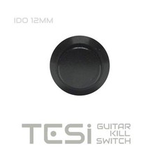 Tesi IDO/L 12MM Black Latching Push Button Ki...