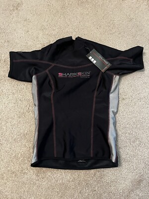 Sharkskin Chill Proof Rashguard Short Sleeve Scuba Dive Surf Swim Women s 10