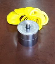 3/8" COIN RING MAKING TOOLS CENTER PUNCH 41 PLASTIC SPACERS