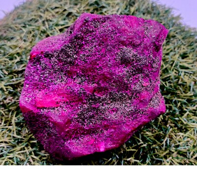 DYED Sale Red Ruby Uncut Rough 2625.00 Ct EGL Certified Loose Gemstone 25S 