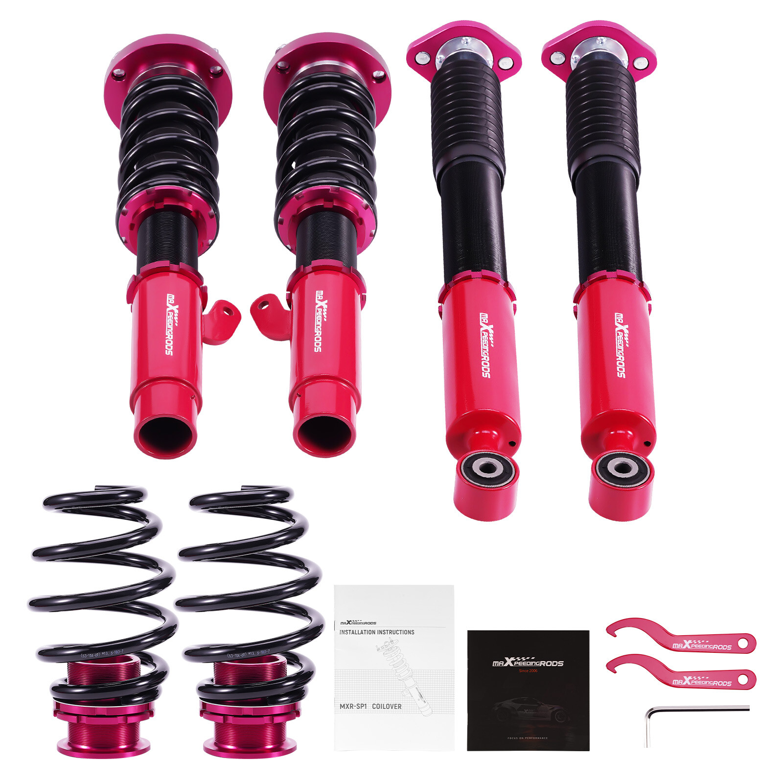 Street Coilovers for BMW 3 Series E46 Coupe & Saloon 2WD 1998-2006 2005 2003