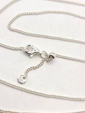 Authentic Pandora #398283-60cm Sterling Silver Curb Chain Necklace SEALED BAG