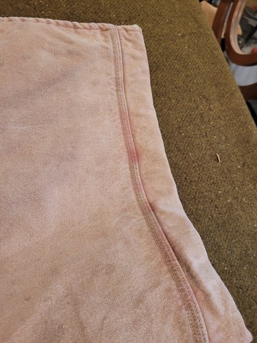 Vintage Carhartt Troy Blanket Wool Lined Headlight Finck Union Brown Hose 40x29 - Bild 9 von 16