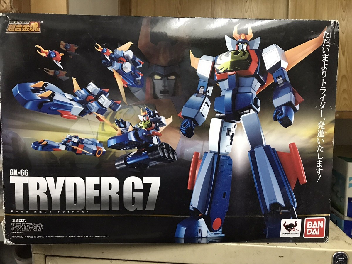Bandai Soul of Chogokin gx-66 trider g7 Tryder g7 SOC super Bandai Soul of Chogokin gx-66 trider g7 Tryder g7 SOC super