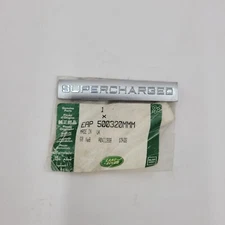 LAND ROVER RANGE ROVER GENUINE BADGE CHROME SUPERCHARGED PLUS #EAP500320MMM