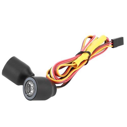 LED Lights Headlight Fit For Jeep Wrangler 1/10 RC Crawler Car DIY Modificat JJ - Picture 14 of 17