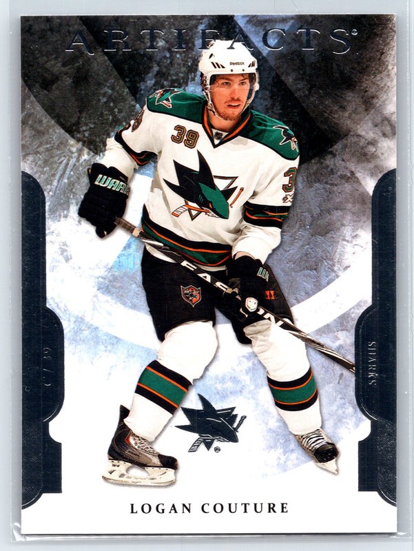 #60 Logan Couture, San Jose Sharks 2011-12 Upper Deck Artifacts Base