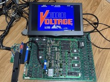 HIGH VOLTAGE - ALPHA DENSHI ARCADE PCB (WITH JAMMA HARNESS)