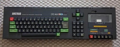 Amstrad CPC 464 Computer - QWERTY - funktionsfähig