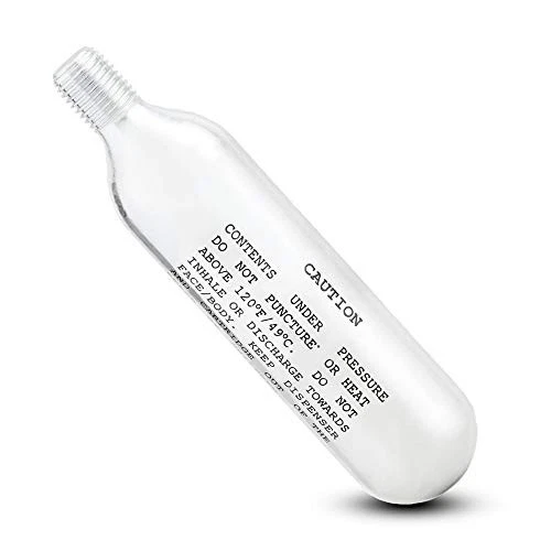  Recambios de cartuchos de CO2 roscados de 16 g o 25 g para inflador de CO2 bomba de bicicleta  Foto 4 de 4
