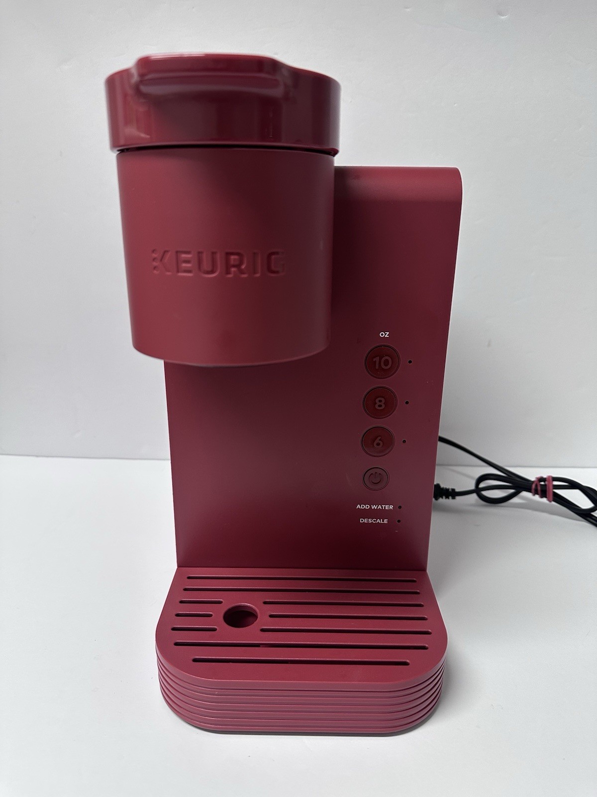 K-cup Brewer, Red Tested