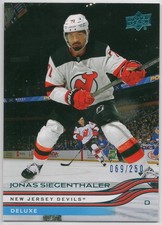 2025-26 Upper Deck Jonas Siegenthaler #354 Devils Deluxe SN# /250