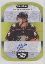 2022-23 Upper Deck Synergy Rink Ink Rookies Jacob Perreault #RIR-JP Auto 0cv