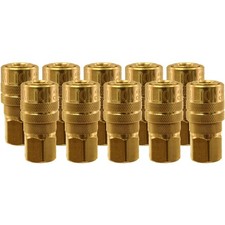 Milton 715 14 Fpt M-style Coupler 40 Scfm 300 Psi Pack Of 10