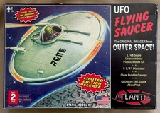 Vintage 2010 UFO Flying Saucer Ltd. Edition Model Kit / 1/48 Scale with Stand