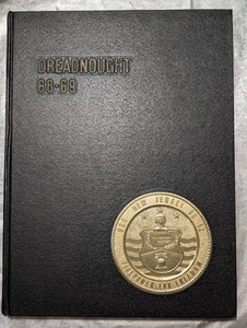 US Navy Cruise Book - USS New Jersey - BB-62 - Dreadnought 68-69 - Vietnam Era